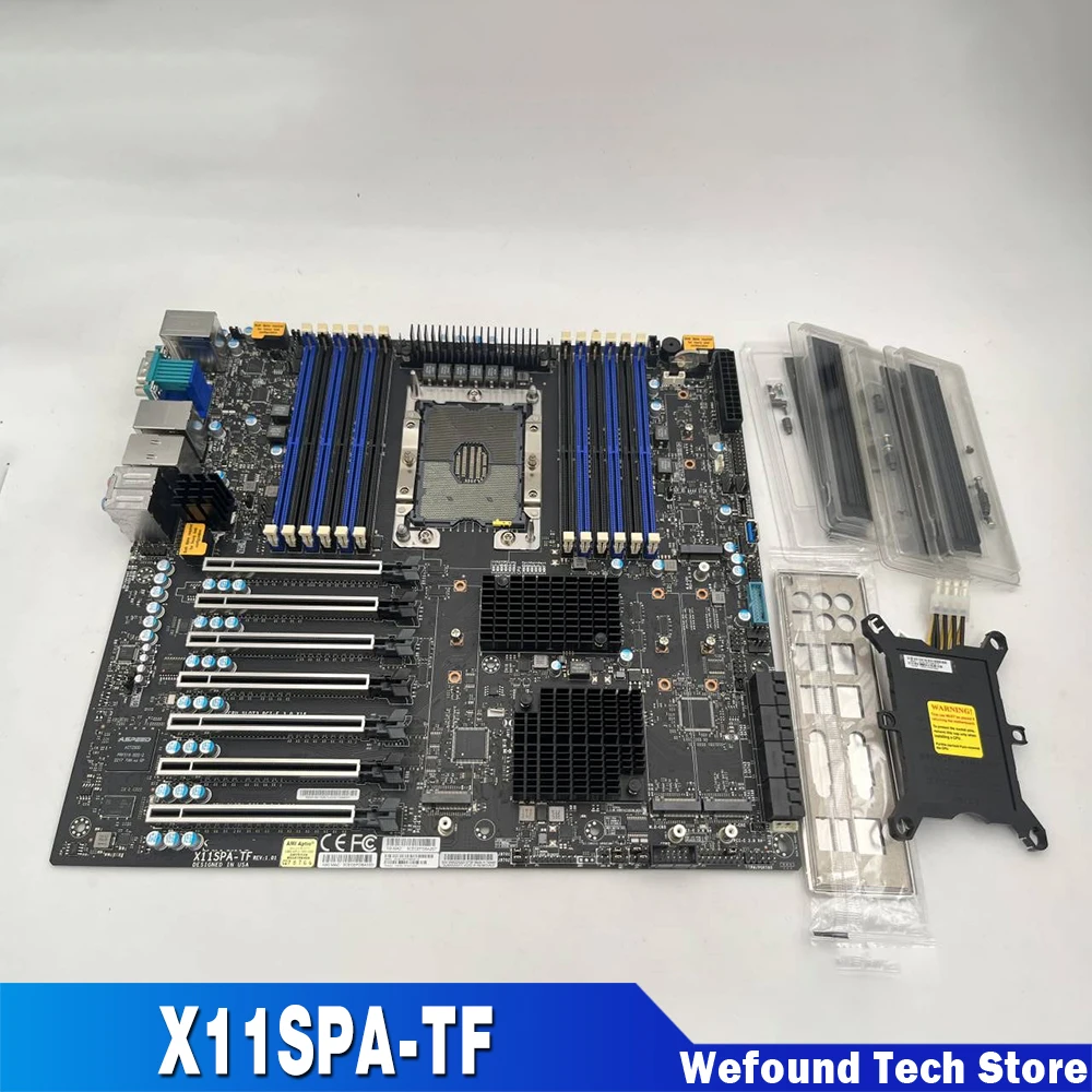 

X11SPA-TF для материнской платы Supermicro 2nd Gen Xeon, масштабируемые процессоры LGA-3647 DDR4 PCI-E 3,0 M.2