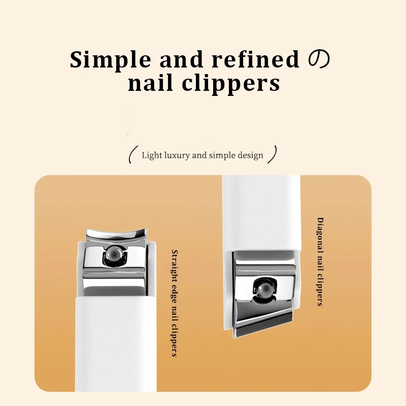 New Nail Clipper set Stainless Steel Home Nail Clippers High-grade Professional Manicure Set Portable Personal Care tools 3