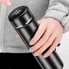 316Stainless Steel Smart Thermos MugLEDTemperature Display Touch Control Insulated Water Bottle Tea Separation ForChristmas Gift