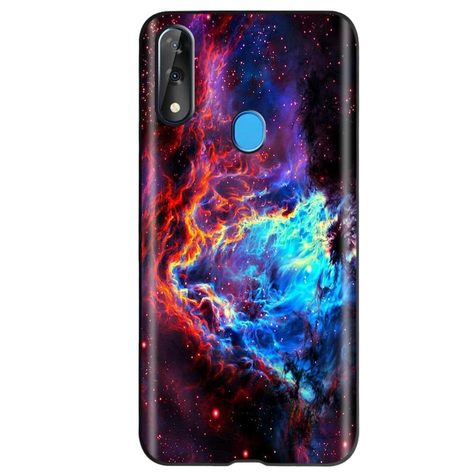 Cute Painted Soft Silicone Phone Case with Matte Bumper Back Cover