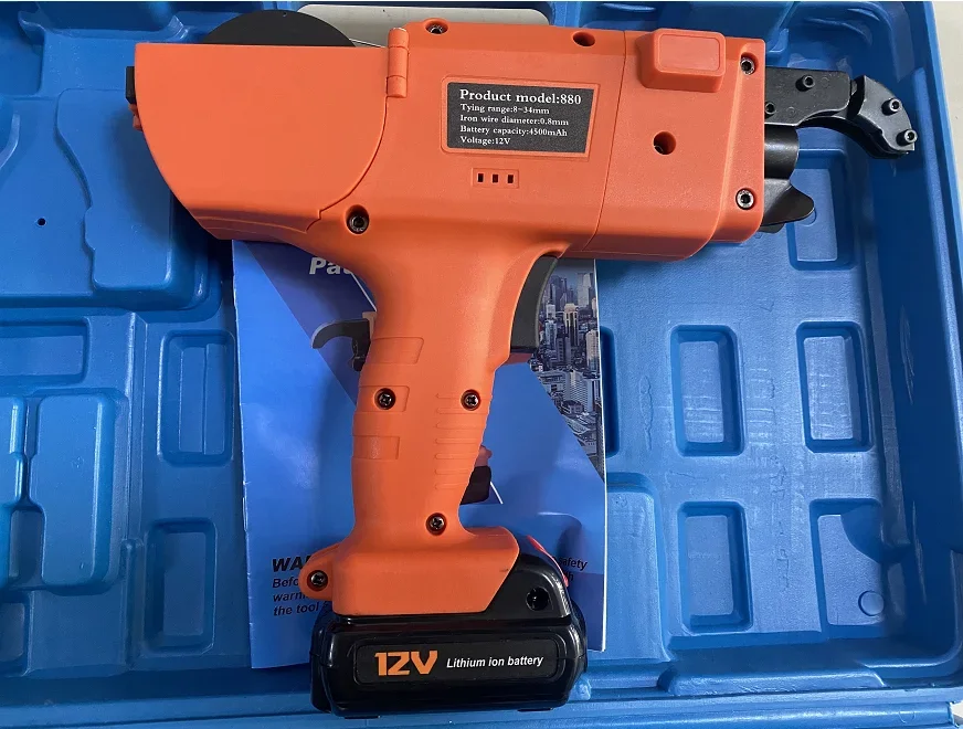 8-34 mm Rebar Tying Binding Machine Gun Tool Rebar Tie Wire Automatic Tier Electric tying machine 5