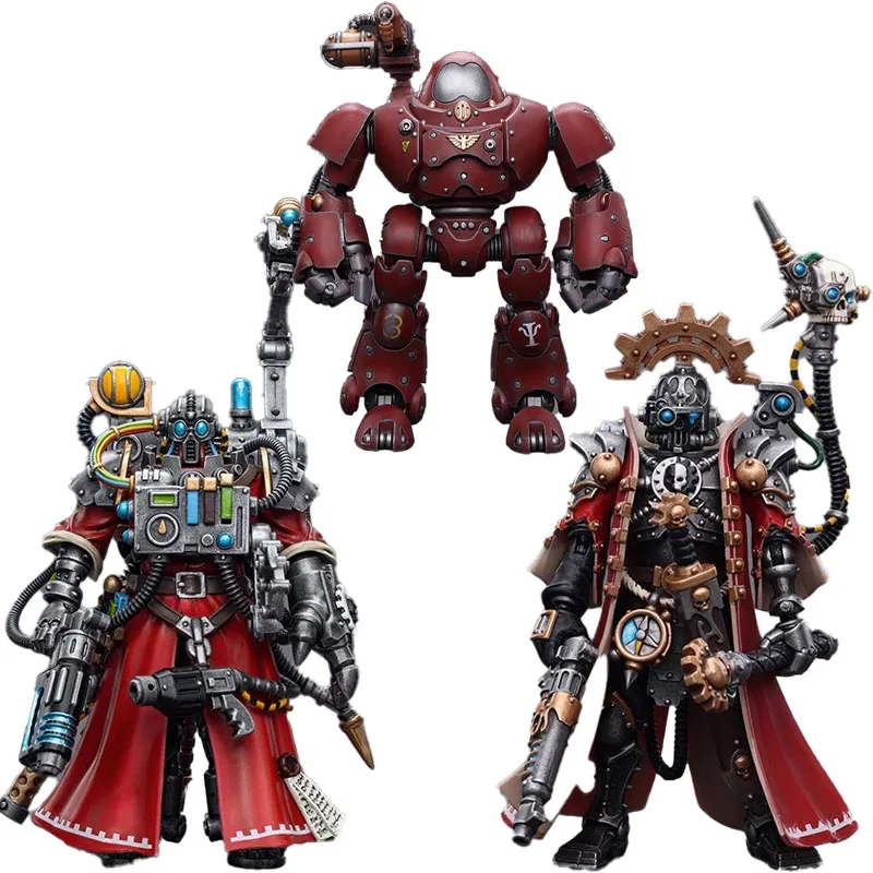 Joytoy Warhammer 40,000 Adeptus Mechanicus Cybernetica Datasmith Skitarii Marshal Kastelan Robot Con Modello Combinatore Incendine