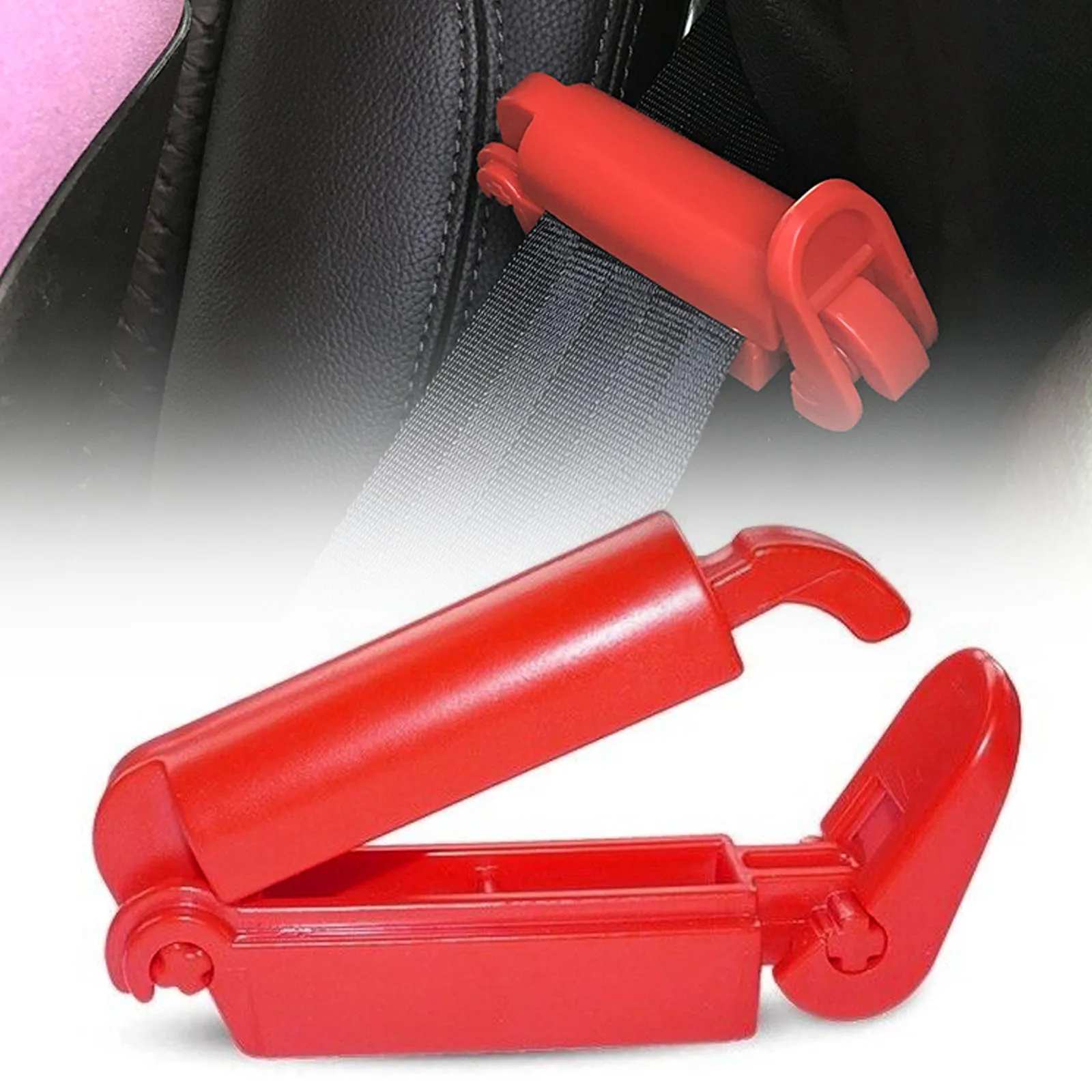 Car Seat Safety Belt Clip Buckle Toddler Safe Strap Fixed Lock Car Seat