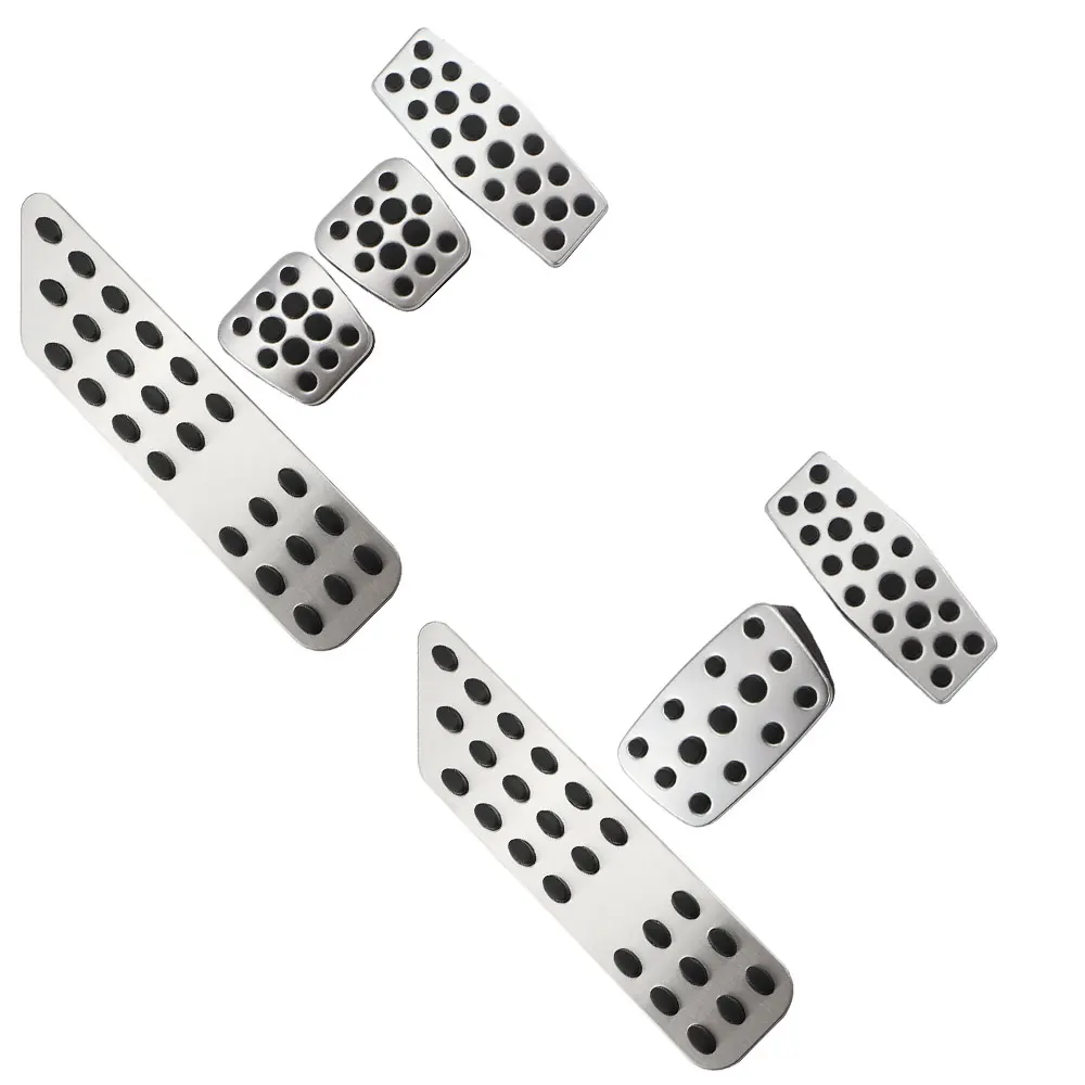 Color My Life Aluminum Alloy Car Rest Pedal Gas Pedal Cover Brake Pedals for Chevrolet Cruze for Vauxhall Opel Astra Insignia