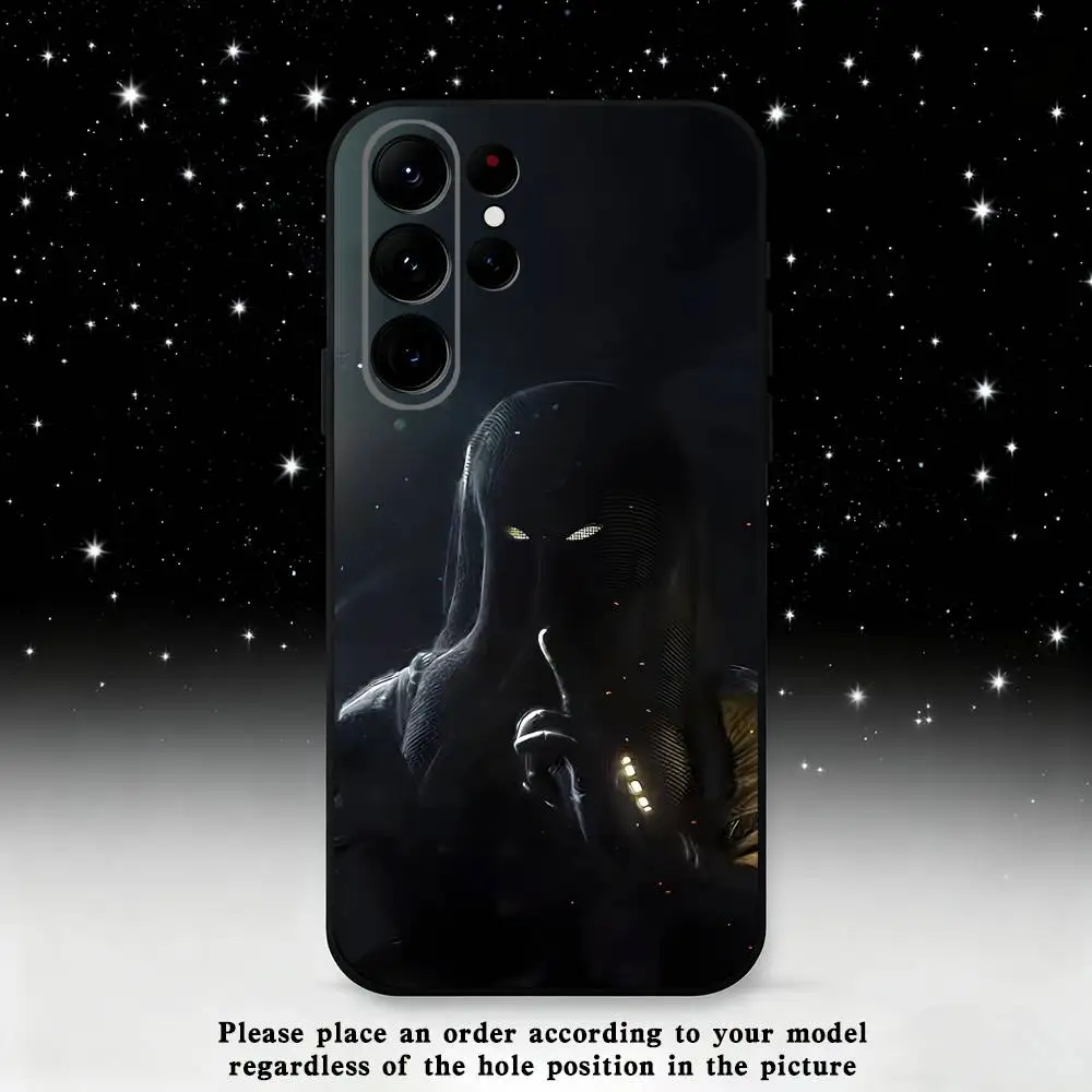 R-Rainbow Game S-Six S-Siege 휴대폰 케이스 삼성 S25,S24,S21,S22,S23,S30,Ultra,S20,Plus,Fe,Lite,Note,10 블랙 소프트 쉘