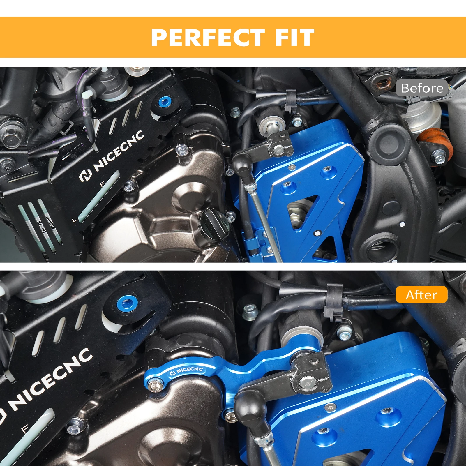 (EU-Lagerbestand) Für Yamaha Tenere 700/XTZ700 Rally Edition World Raid 2019-2024 Gangschaltungsstabilisator MT07 XSR700 Tracer 700 2018-2023 – Detail 9