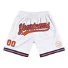 Custom White Blue Red Authentic Basketball Shorts 3D Printed Men Shorts Name Mumber Quick Drying Beach Shorts 4