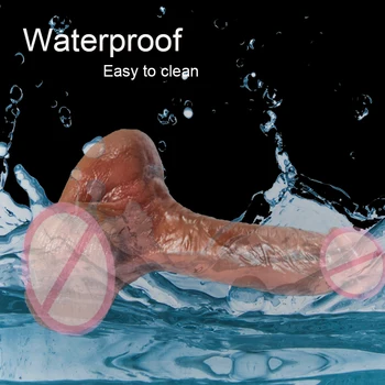 Big Suction Cup Dildo Female Soft Thick Penis Realistic Anal Dildo for Women Silicone Dick Sexy Toys for Women Men Sex Shop Bdsm 4