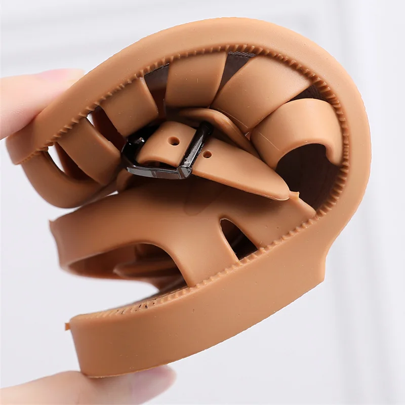 Summer Children Sandals Baby Girls Toddler Soft Non-slip Princess Candy Jelly Beach Shoes Casual Roman Slippers