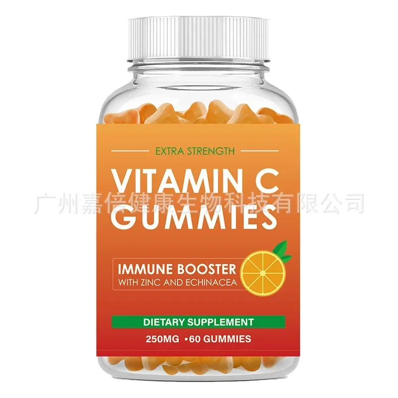 1 Bottle of Vitamin C Gummies To Supplement Vitamins Promote Metabolism Maintain Immune Function Provide Health Food