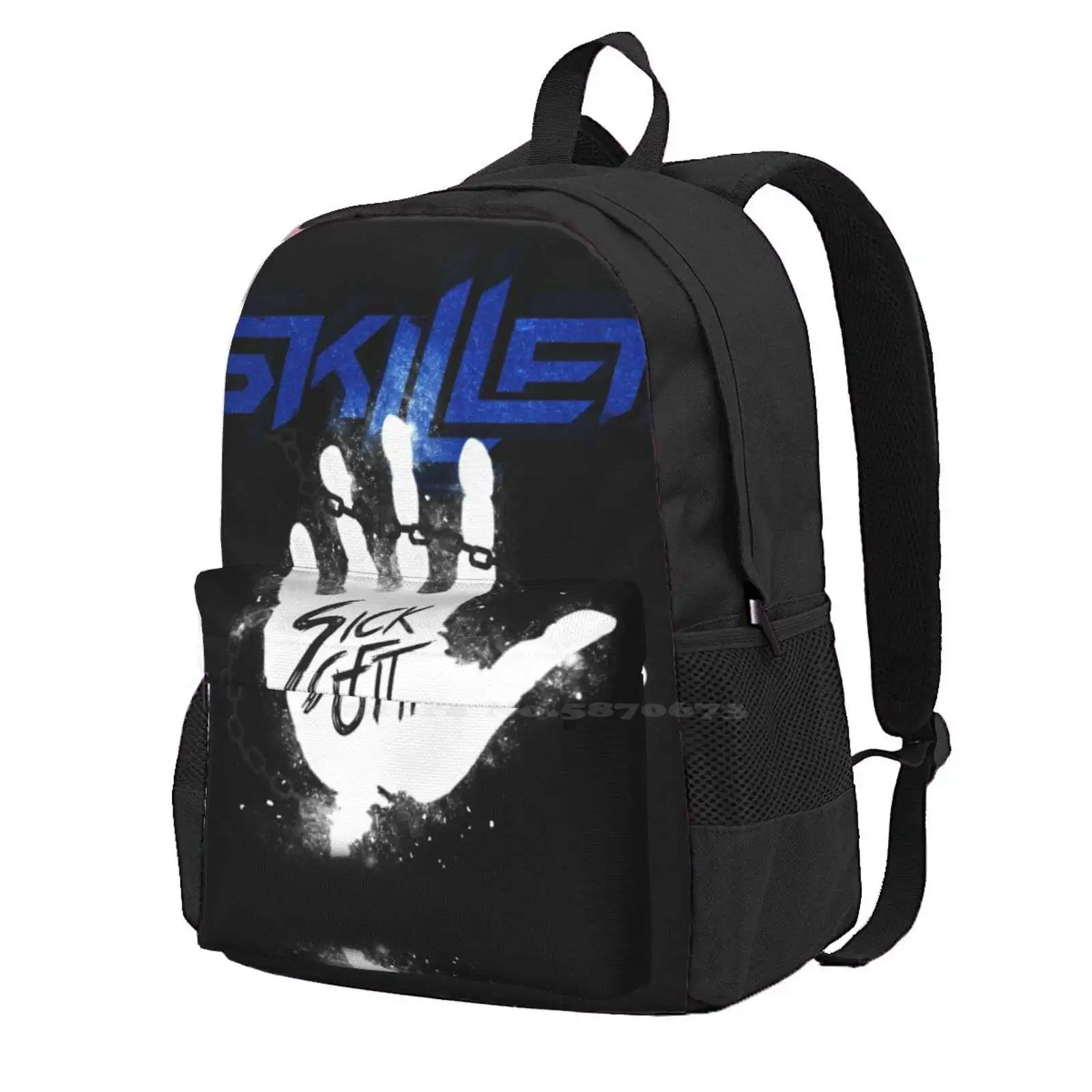 

Skillet-Band Rock School Bags Travel Laptop Backpack Bandrock Bestdesign Amp Oq Skillet Band Logo Amp Gs _ Lcp