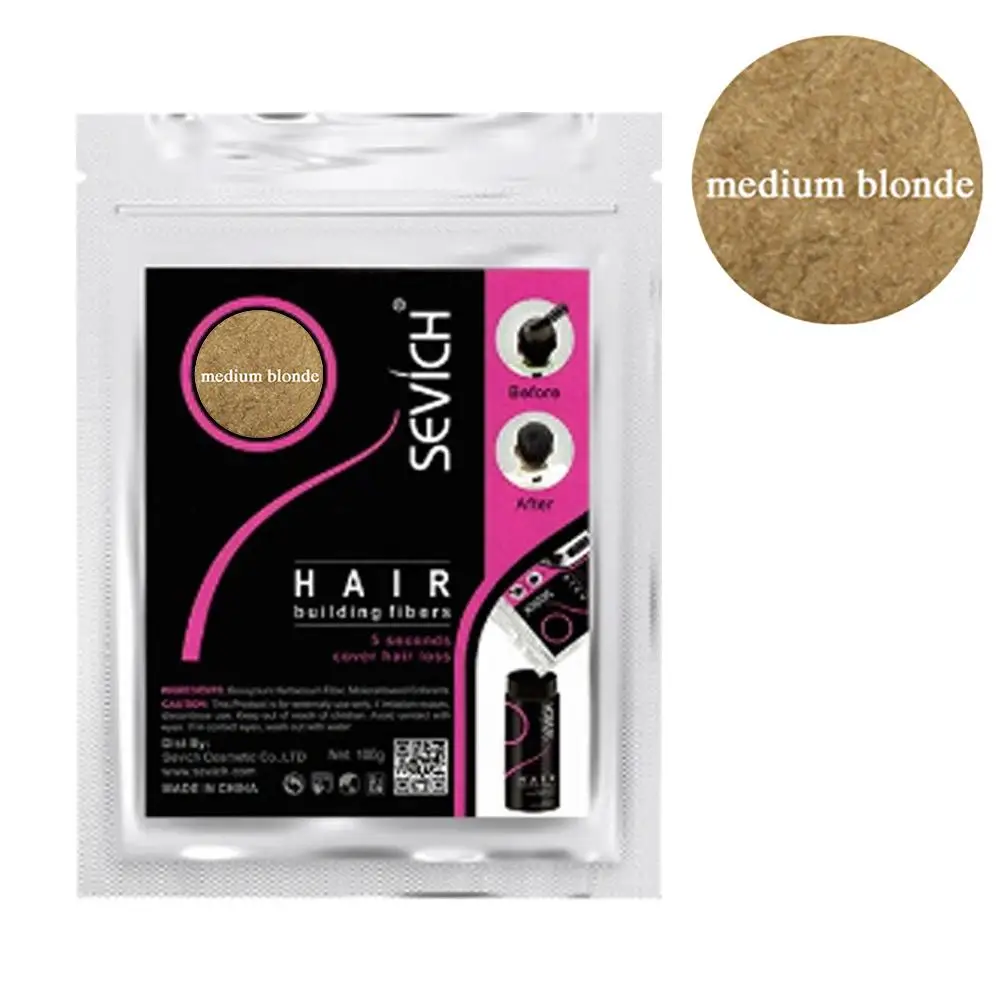 Hair Building Powder Hair Building Fibers 25g Hair Fiber Keratin Thickening Fibre Capillaire Hair Loss Building Fibers Products Refill Instant Powders Regrowth