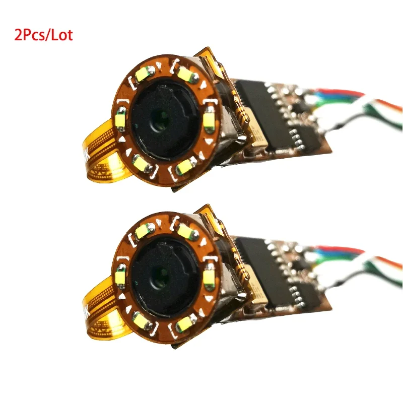 HD IMX258 AF 내시경 USB 카메라 모듈, 디지털 마이크 LED 조명, 산업 검사 의료 기기용, 4K 12MP, 2 개