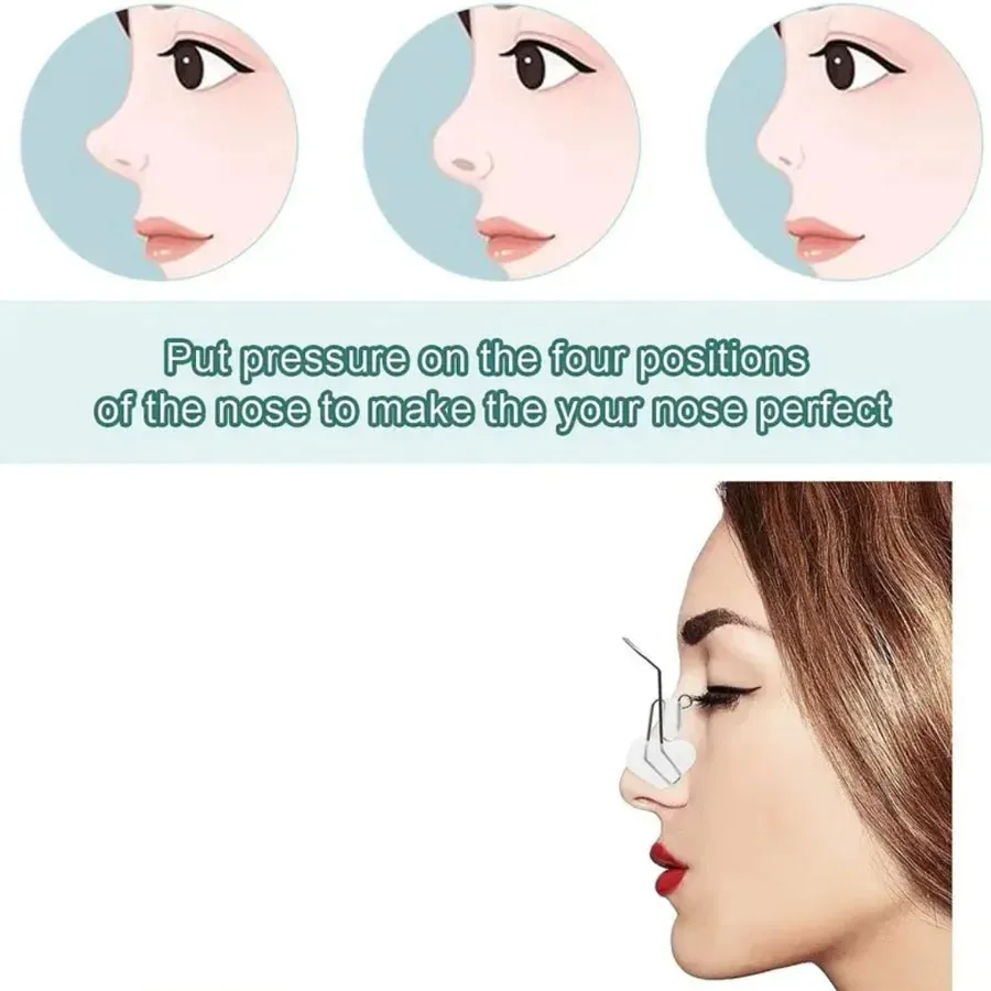 Nose Up Lifting Shaping Shaper Orthotics Clip Beauty Nose Slimming Massager Straightening Clips Tool Nose Up Clip Corrector