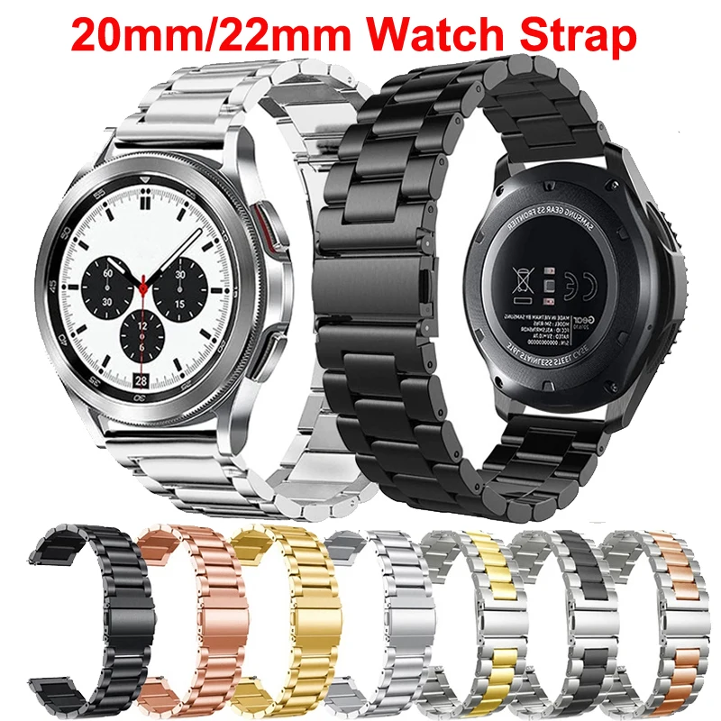 Stainless Steel Smartwatch Strap – Premium Metal Band Replacement