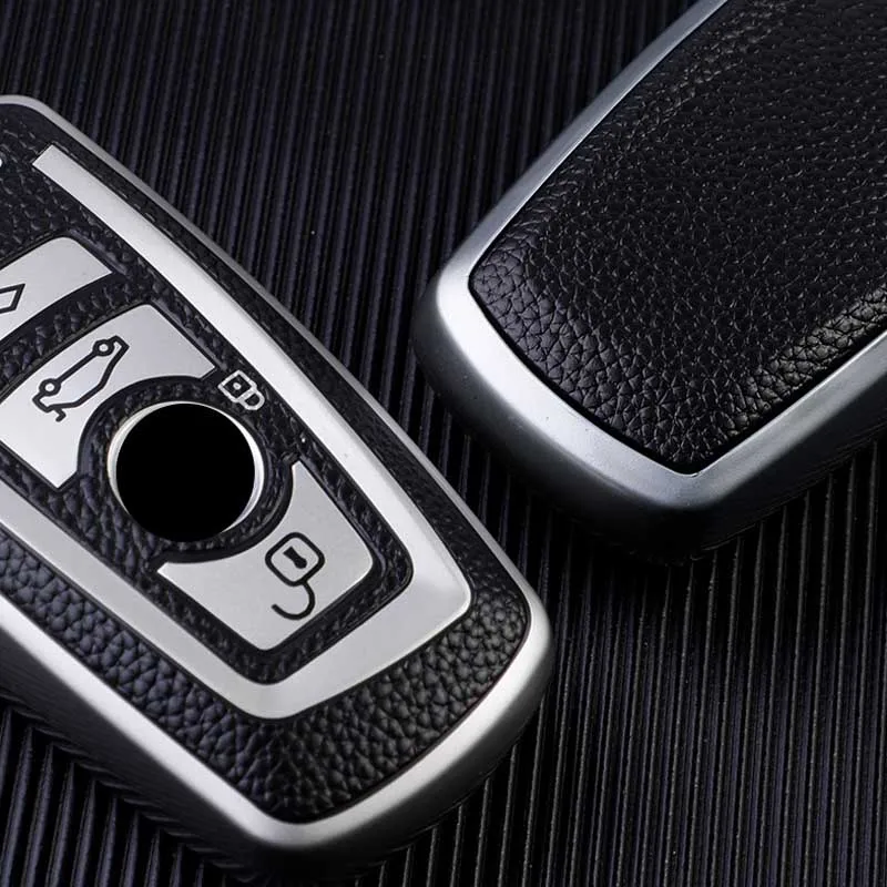 Cover chiate/telecomando per BMW F31 F10 F11 F30 F18 E46 118i 320i 1 3 5 7 Serie X3 F25 X4 M3 M5 del Sacchetto del Keychain Accessori Auto - S9bf8c305c6554dcf9a47e7f9459ab6eel