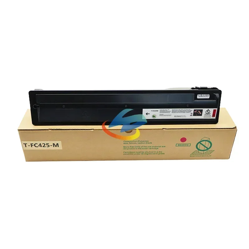 1PCS T-FC425 TFC425 Toner Cartridge for Toshiba E-Studio AC 2520AC 2525AC 3025AC 3525AC 4525AC Compatible Toner Powder