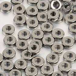 Elegant Rose Gold Square Spacer Beads - 6mm- 100Pcs (Flat  Gun Black)