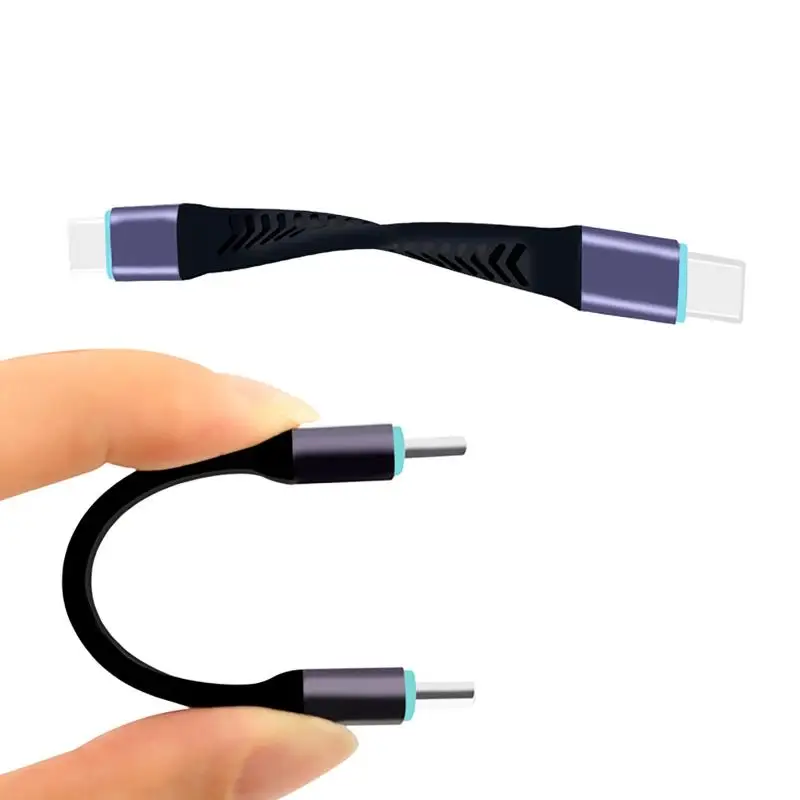 High-Speed USB 3.2 Type-C Cable, 20Gbps Fast Charging, 10CM Length