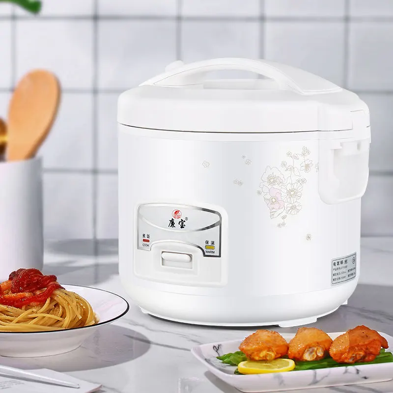 2L Electric Rice Cooker Single Double Layer 220V Multi Cooker Non-Stick Mechanical MultiCooker Steamed Rice Pot For Home
