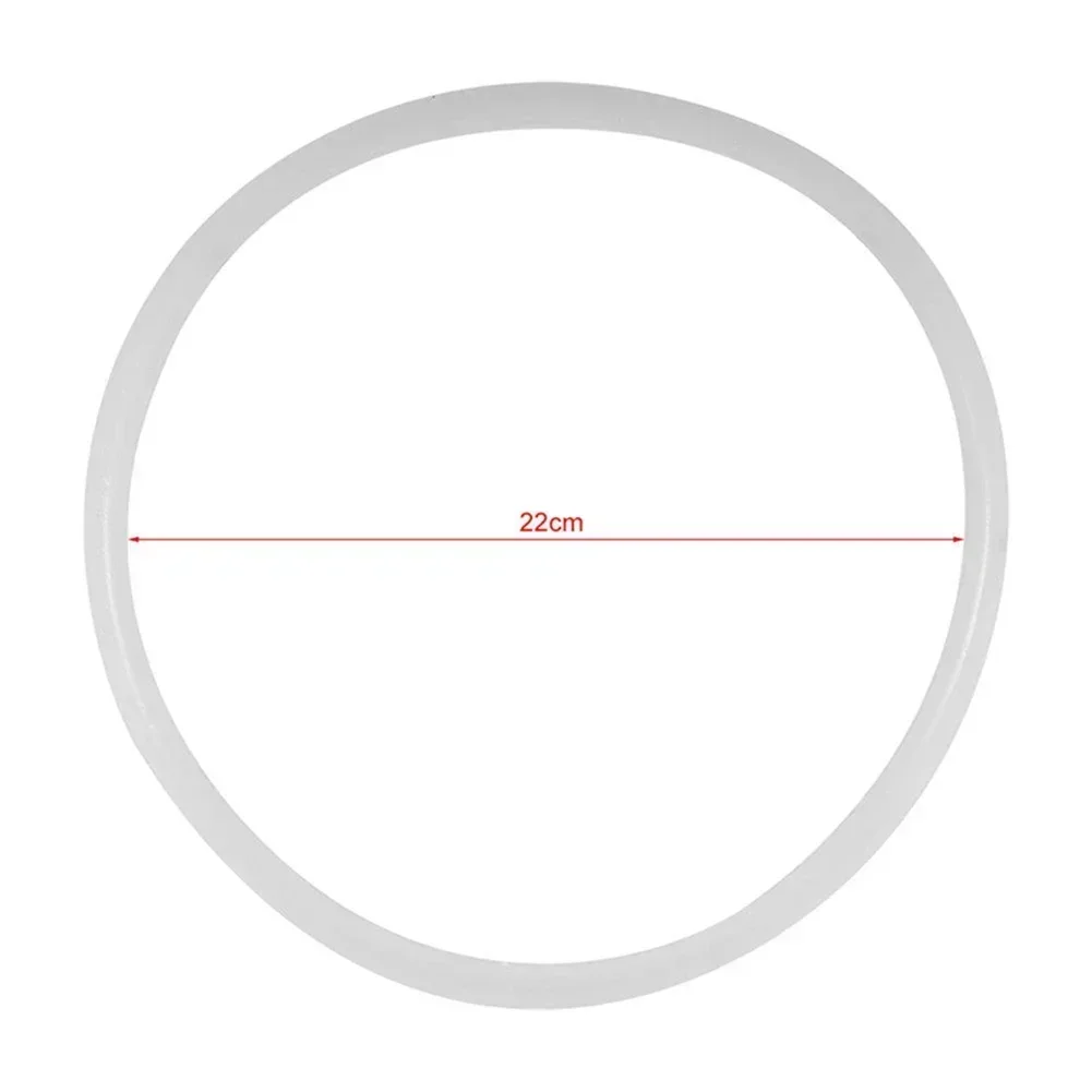 Pressure Cooker Sealing Ring Silicone Aluminum Alloy Pressure Cooker Seal Rings Rubber Clear Replacement Gasket Accessories sealing gasket rubber grommet rubber grommet kit