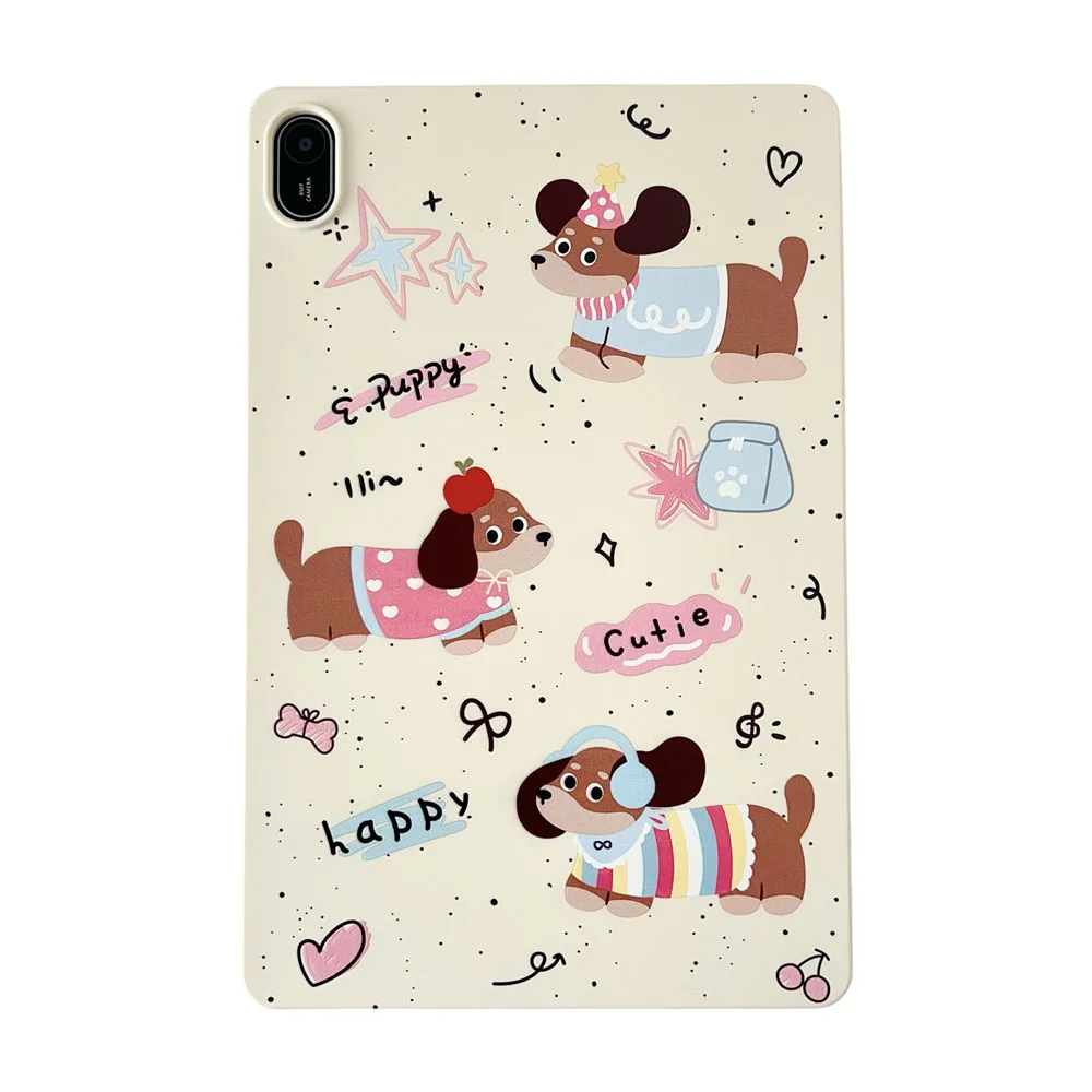 Vibrant Cartoon Printed Soft TPU Shockproof Protective Case
