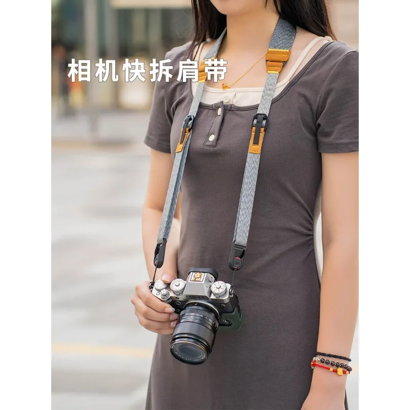 Applicabile Alla Fotocamera Mirrorless Fuji Xt5 Canon A7C2 Sony Z30 Dslr Tracolla Crossbody Accessori Pd