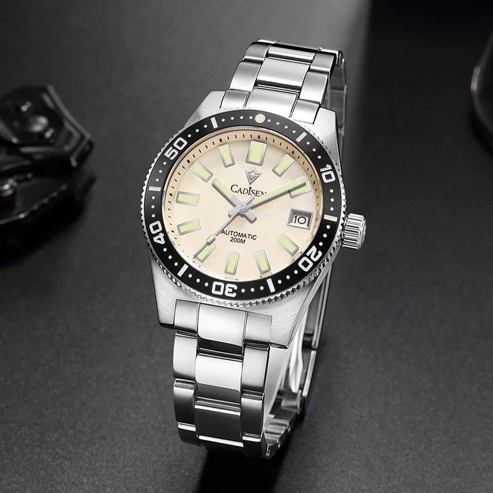CADISEN Orologi al quarzo da uomo, movimento giapponese