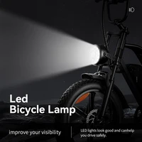 OBX-G60 Vélo électrique à pneus larges de 20 pouces pour adultes, vélo électrique 250W avec batterie amovible 48V 15Ah, Shimano 7 vitesses, suspension avant et arrière, freins à disque hydrauliques, grand siège confortable, autonomie de 45-65 km, vélo électrique tout-terrain City Cruiser noir 3