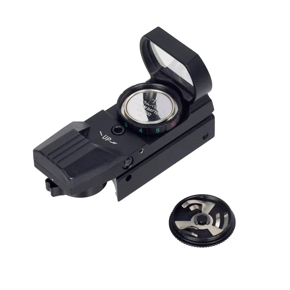 Red Dot Sight Tactical Holographic Red Dot Sight Scope 4 Reticle Collimator Optical Sight Riflescope Hunting Airsoft Optics 20mm Pictinny Rail