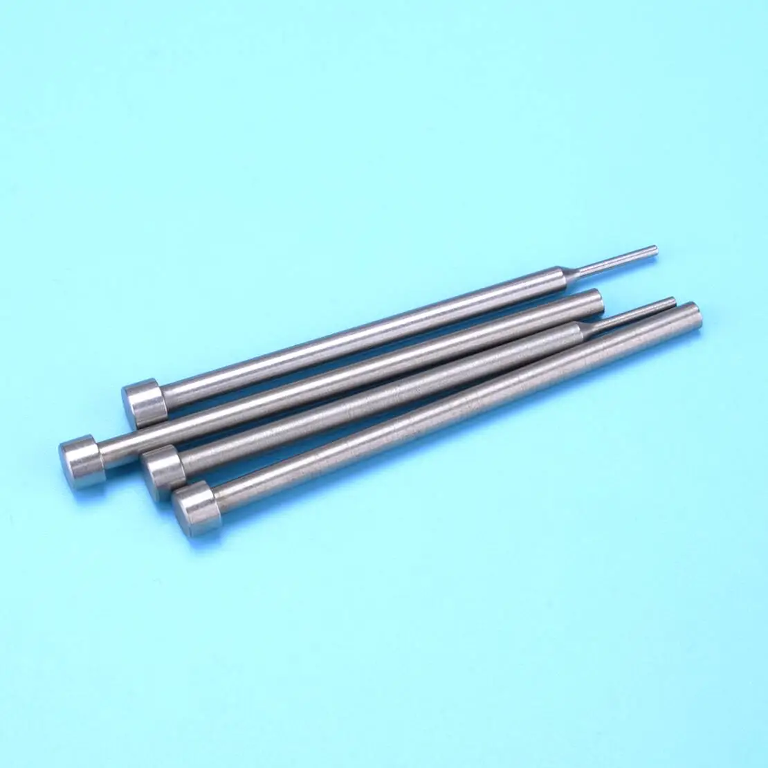 4Pcs Car Silver HUK Flip Key Fixing Pin Remover Locksmith Installation Tool