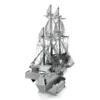 Golden deer boat 3D Metal Puzzle model kits DIY Laser Cut Puzzles Jigsaw Toy For Children 2