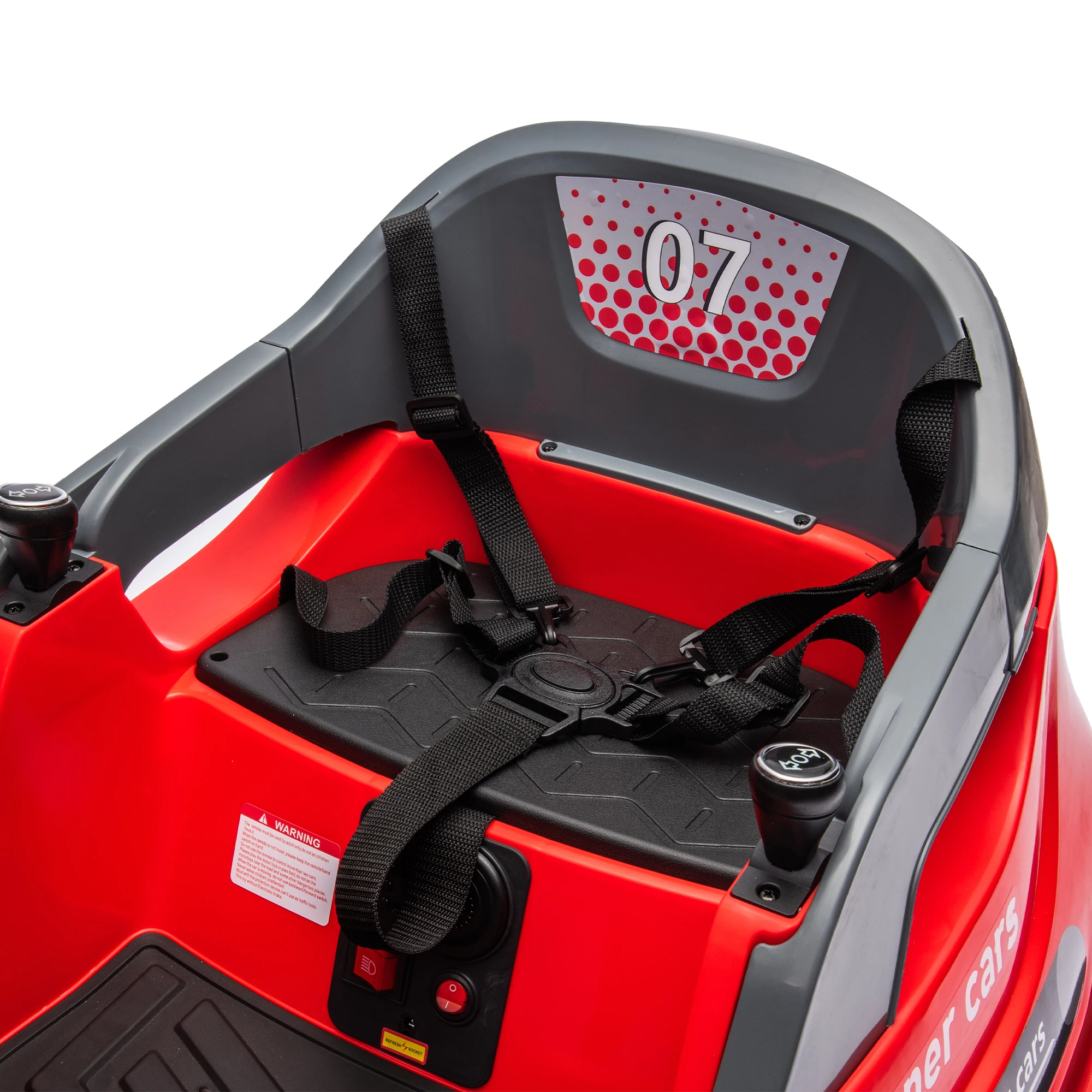 12V ride on bumper car for kids,3-6 Years,Baby Bumping Toy Gifts W/Remote Control, LED Lights, Bluetooth & 360 Degree Spin