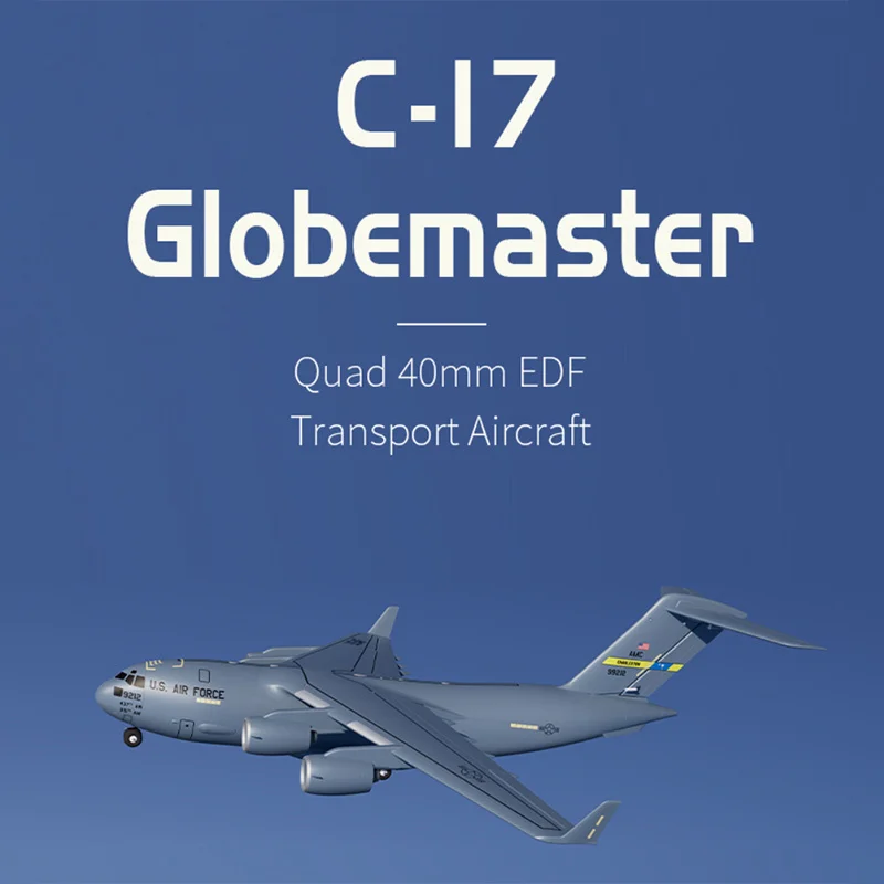 Electric Model Aircraft Transport Plane with Sound