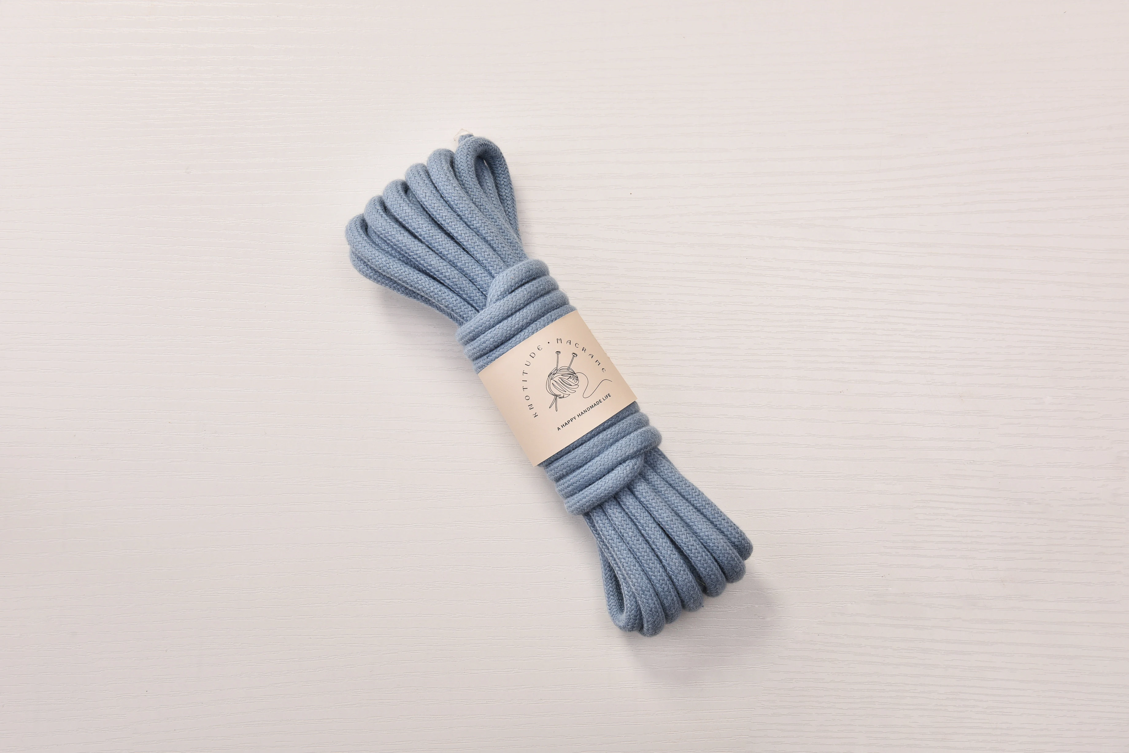Vibrant 6mm Cotton Braid Cord - 5 Meters