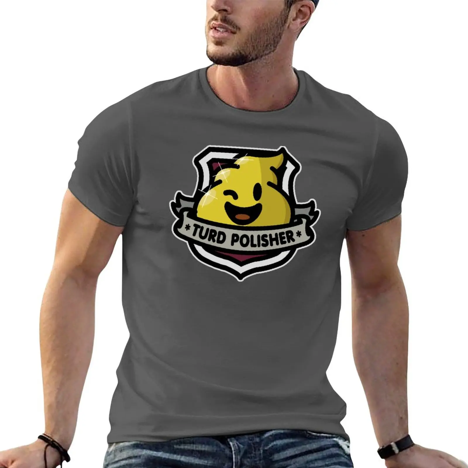 

New Poop (turd Polisher) T-Shirt graphic t shirts T-shirt for a boy shirts graphic tees Men's t shirts