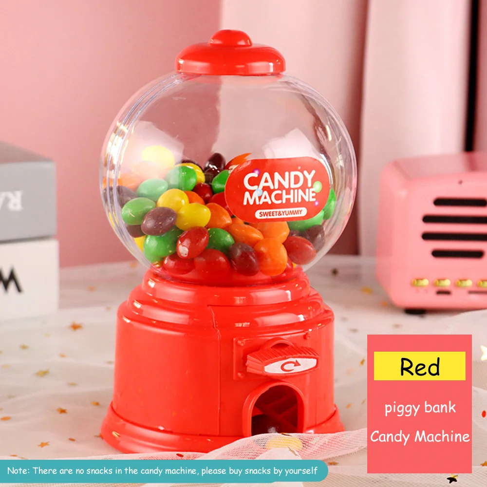 1/3PCS Coin Savings Box Candy Machine Cute Candy Box Home Decoration 5