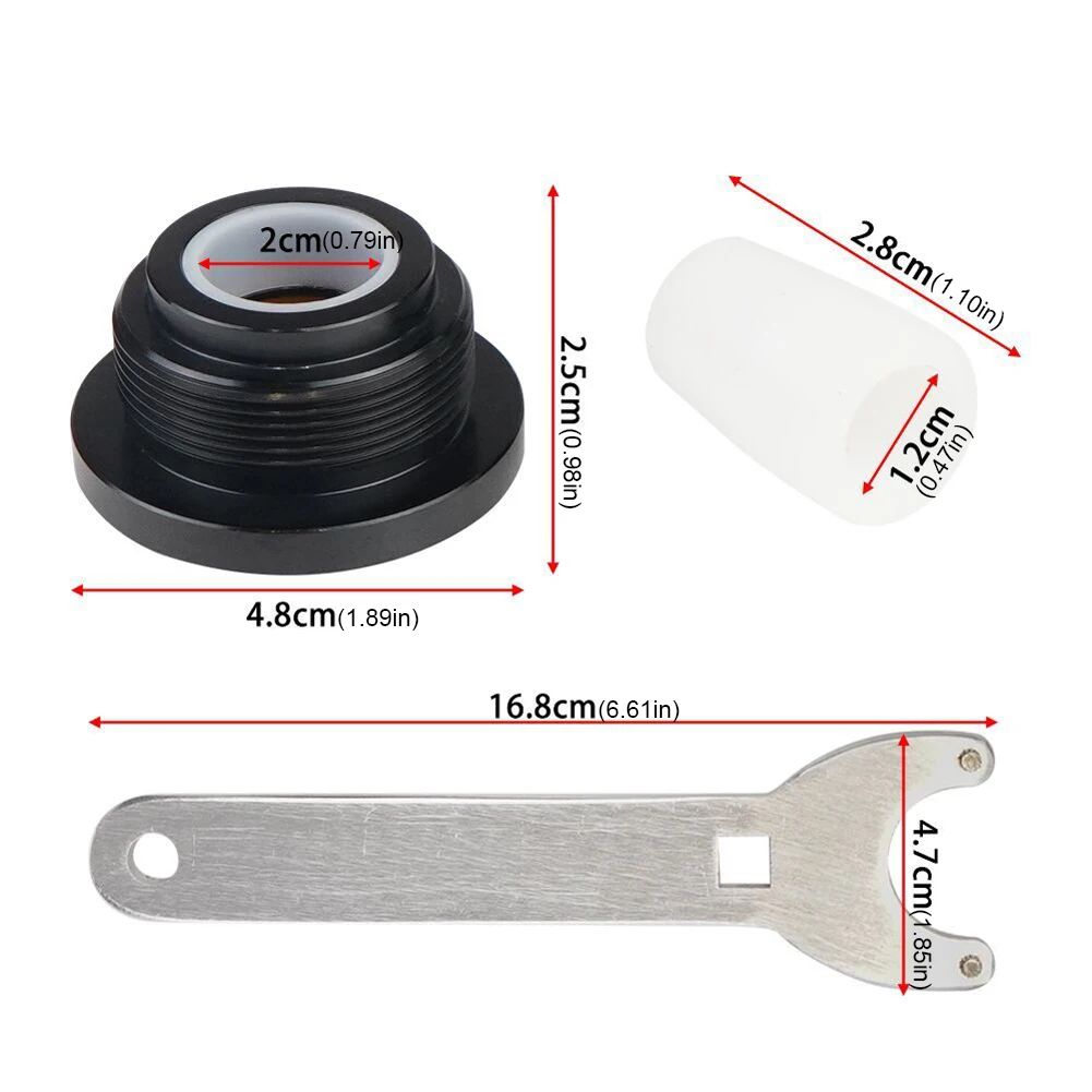 Front Mount HC5375 Hydraulic Steering Cylinder Seal Kit with Wrench for SeaStar HC5341 HC5342