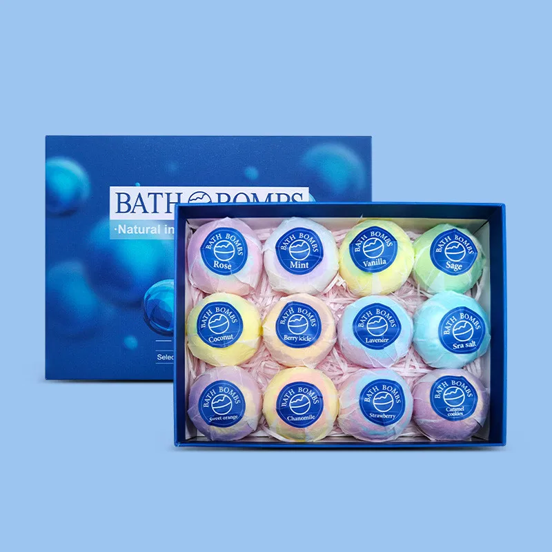 Bath Bombs Bath Salt Explosion Bath Salt Ball Set Box Bubble Bath