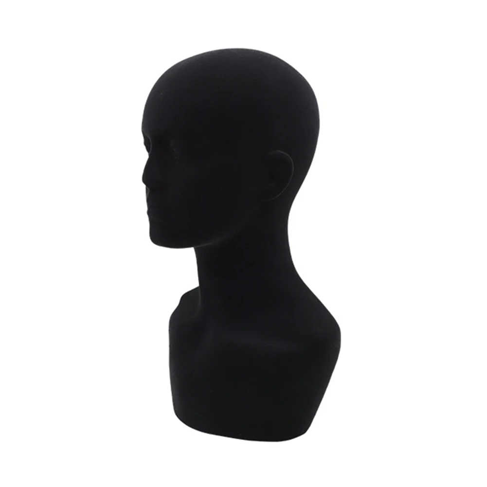 Practical Foam Mannequin Male Head Model Cap Wig Eyeglass Displaying Stand