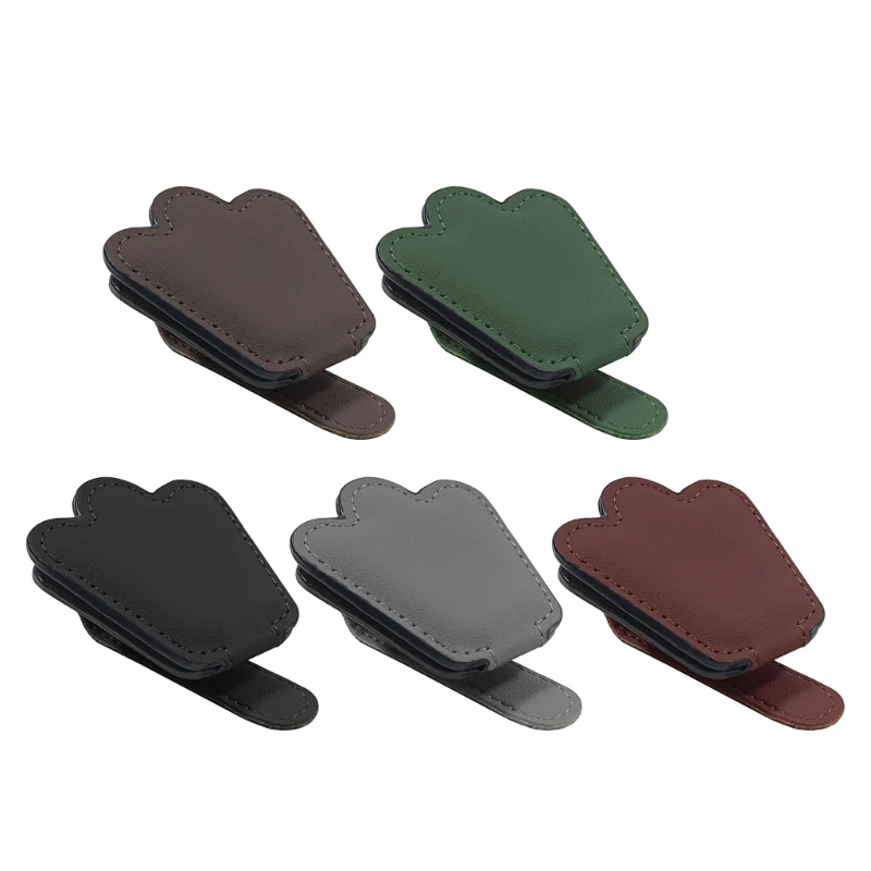 

Glasses Holders for Car Sun Visor, Sunglasses Holder Clip Hanger Eyeglasses Mount, Leather Clip Glasses Holder