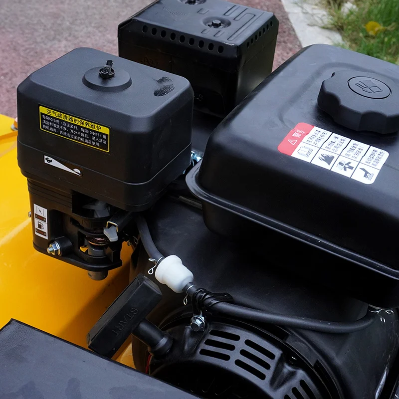 Customized super long driving range cut dry grass rc lawn mower with Gasoline generator 19inch remote flail mower for Farm Dam 6