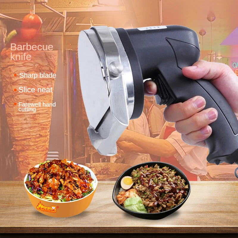 Professional Electric Kebab Slicer Shawarma Doner meat Knife Gyros Gyro  Cutter Carver Kitchen Meat Slicer Tool - AliExpress