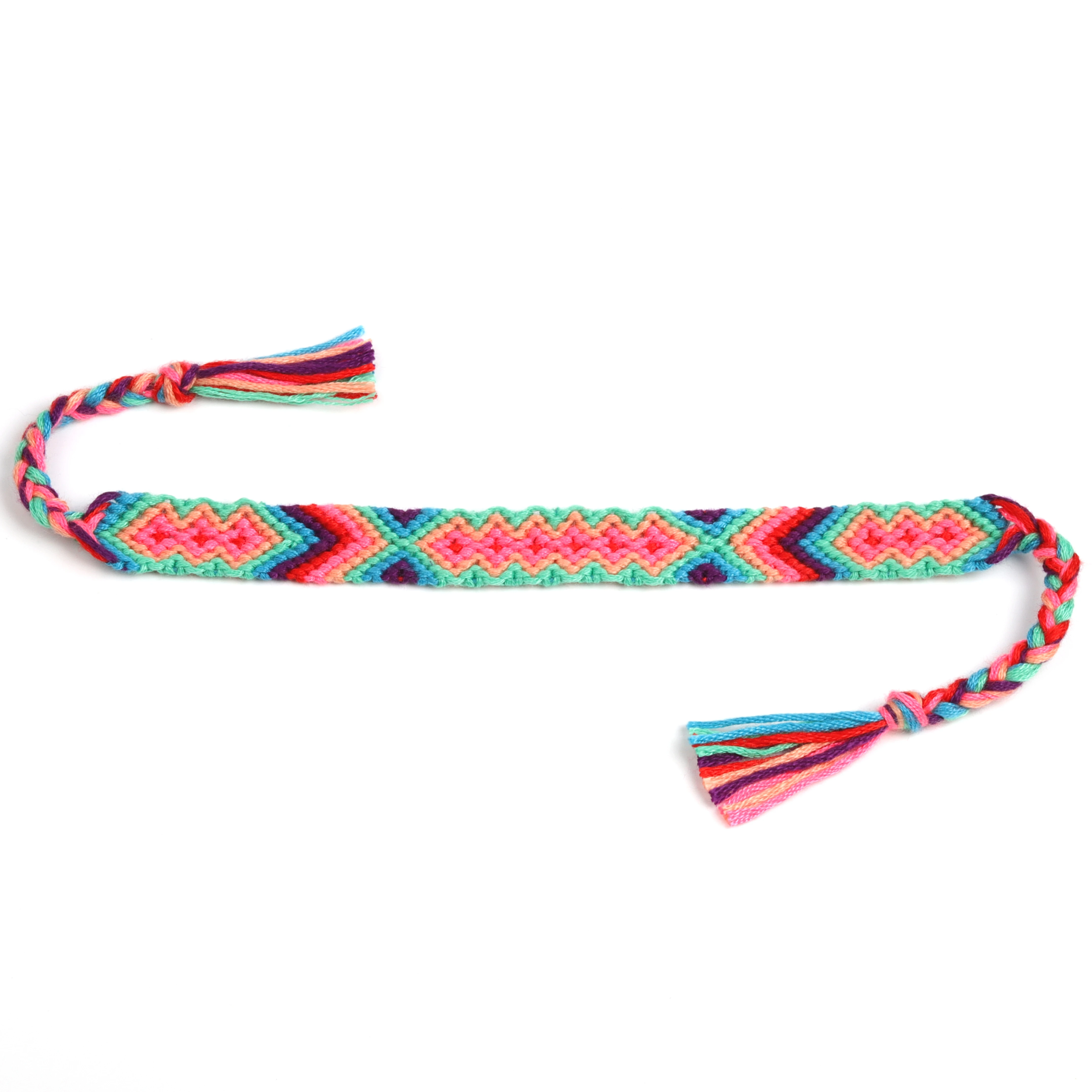 Amiu Friendship Bracelet Woven Rope String Hippy Boho Cotton Thread