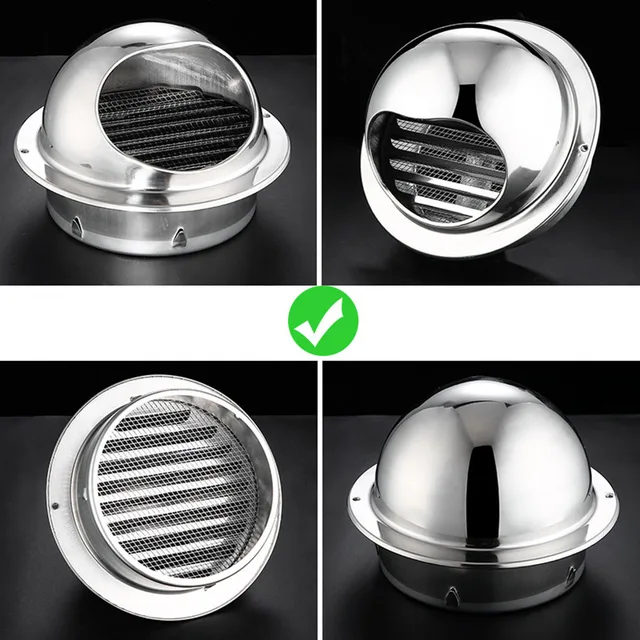 환풍기 추천상품 VIBRATITE 304 스테인레스 스틸 벽 천장 에어 벤트 덕트 소개