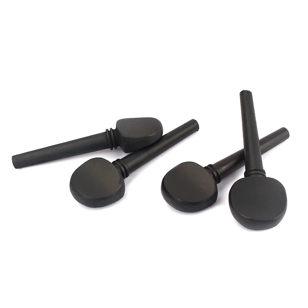 Wooden Ebony Cello Pegs Replacement Accessories Tuning Pegs Cello Replacement Accessories Tuning Shaft Handle cello case