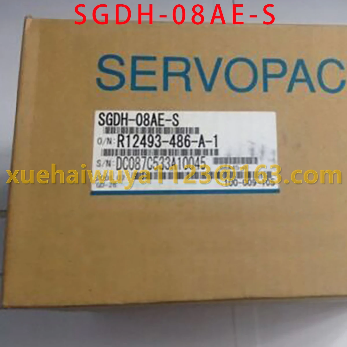 새로운 오리지널 서보 드라이버 SGDH-08AE-S