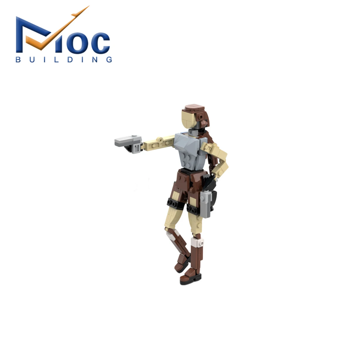 Character model creative MOC assembly building blocks, DIY creative toys, a very good gift choice for building block lovers - 5