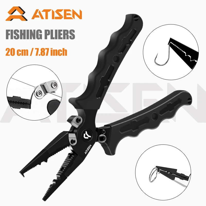 Booms Fishing X1 Aluminium Fishing Pliers