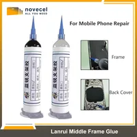 Lanrui 10ml 30ml Middle Frame Back Cover Glue Sticker For Mobile Phone Middle Frame LCD Screen Rework Adhesive Liquid Repair 1